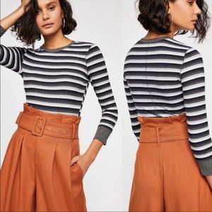 Free People Intimately Good On You Striped Top